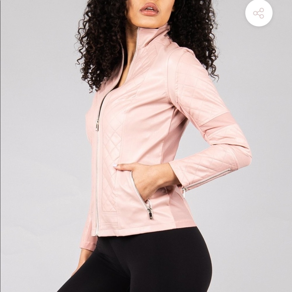 NWT Buffbunny Moto Jacket - S | M - Lotus